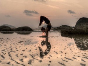 Personal Yoga Berlin_Quantum Yoga_Lara_Vrischikasana